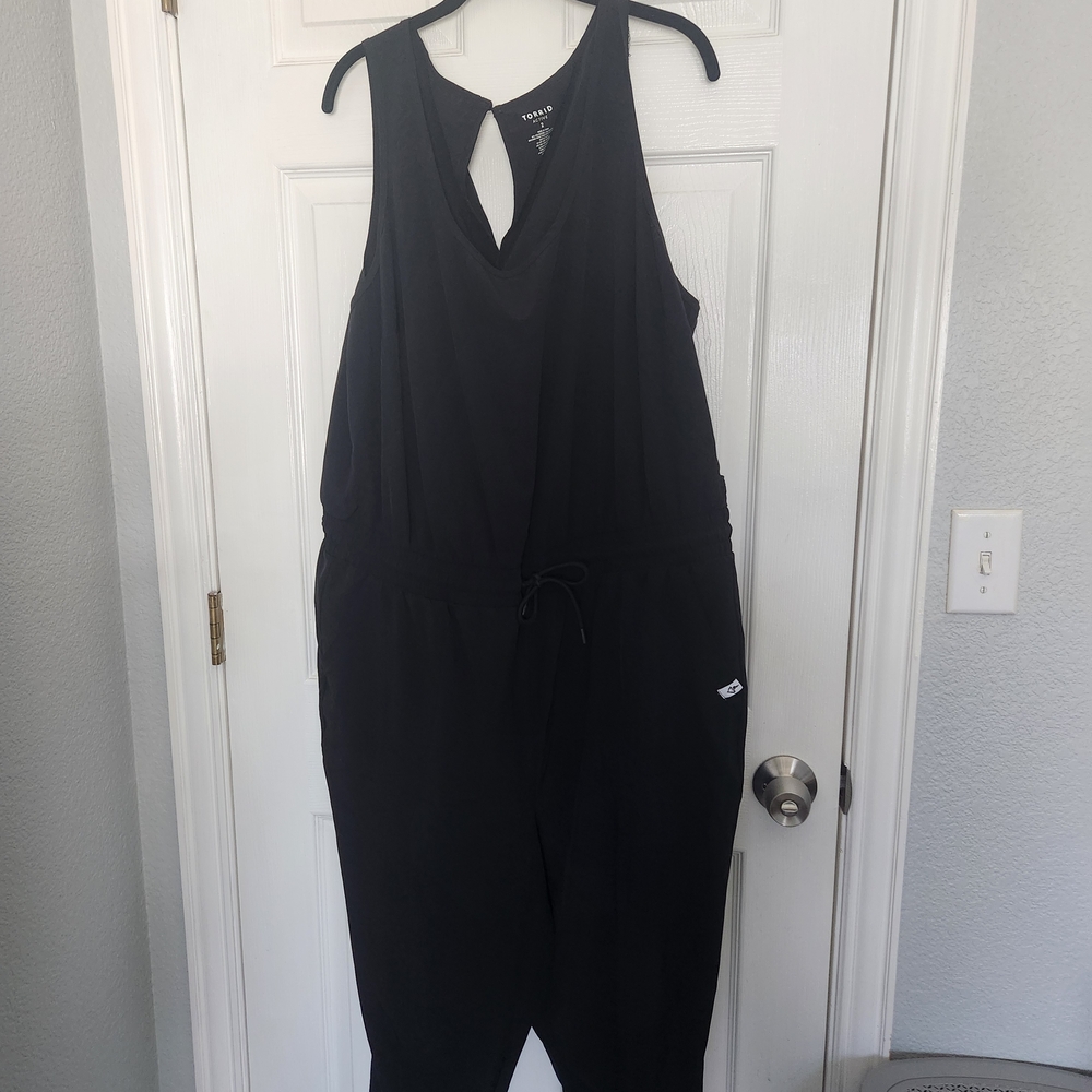 Torrid Black Sleeveless Jumpsuit
